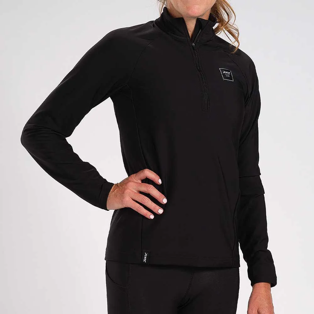 Zoot Elite Run Thermo Tröja Med Halv Dragkedja female