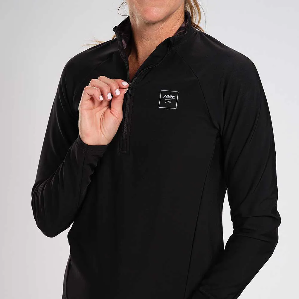 Zoot Elite Run Thermo Tröja Med Halv Dragkedja female