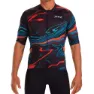 Zoot Lava Korta ärmar Cykeltröja, Black / blue / red, M