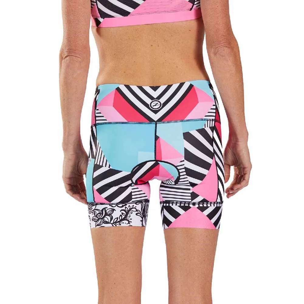 Zoot Ltd 6ll Cali 19 Cykelbyxor Utan Axelband, Blue / Pink / Black / White Zoot Ltd 6ll Cali 19 Cykelbyxor Utan Axelband, Blue / Pink / Black / White