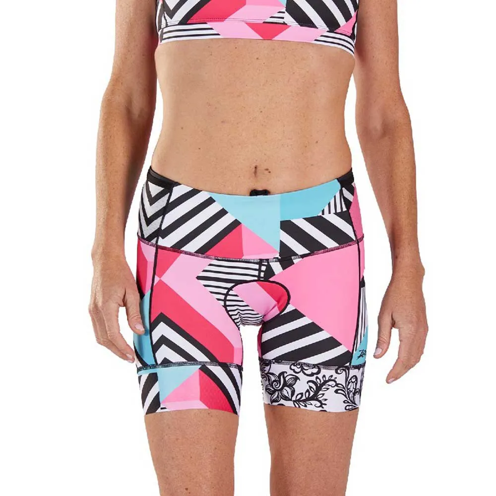 Zoot Ltd 6ll Cali 19 Cykelbyxor Utan Axelband, Blue / Pink / Black / White Zoot Ltd 6ll Cali 19 Cykelbyxor Utan Axelband, Blue / Pink / Black / White