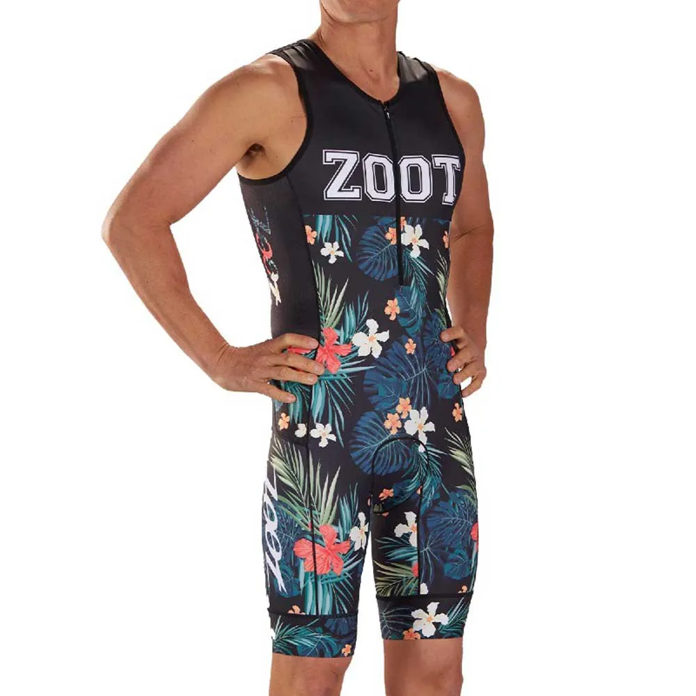 Zoot Ltd 83 19 ärmlös Triathlondräkt male, Flowers