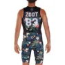 Zoot Ltd 83 19 ärmlös Triathlondräkt male, Flowers