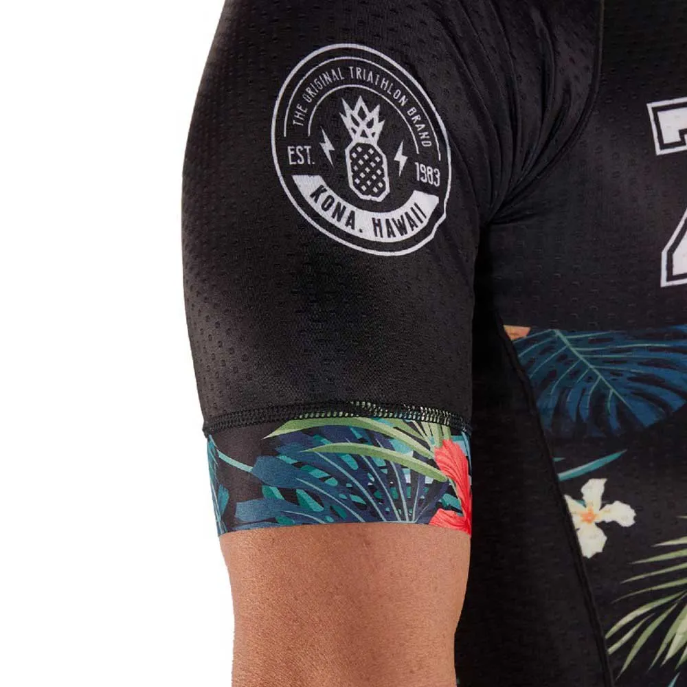 Zoot Ltd Aero 83 19 Korta ärmar Cykeltröja, Black / flowers, S Zoot Ltd Aero 83 19 Korta ärmar Cykeltröja, Black / flowers, S