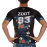 Zoot Ltd Aero 83 19 Korta ärmar Cykeltröja, Black / flowers, S