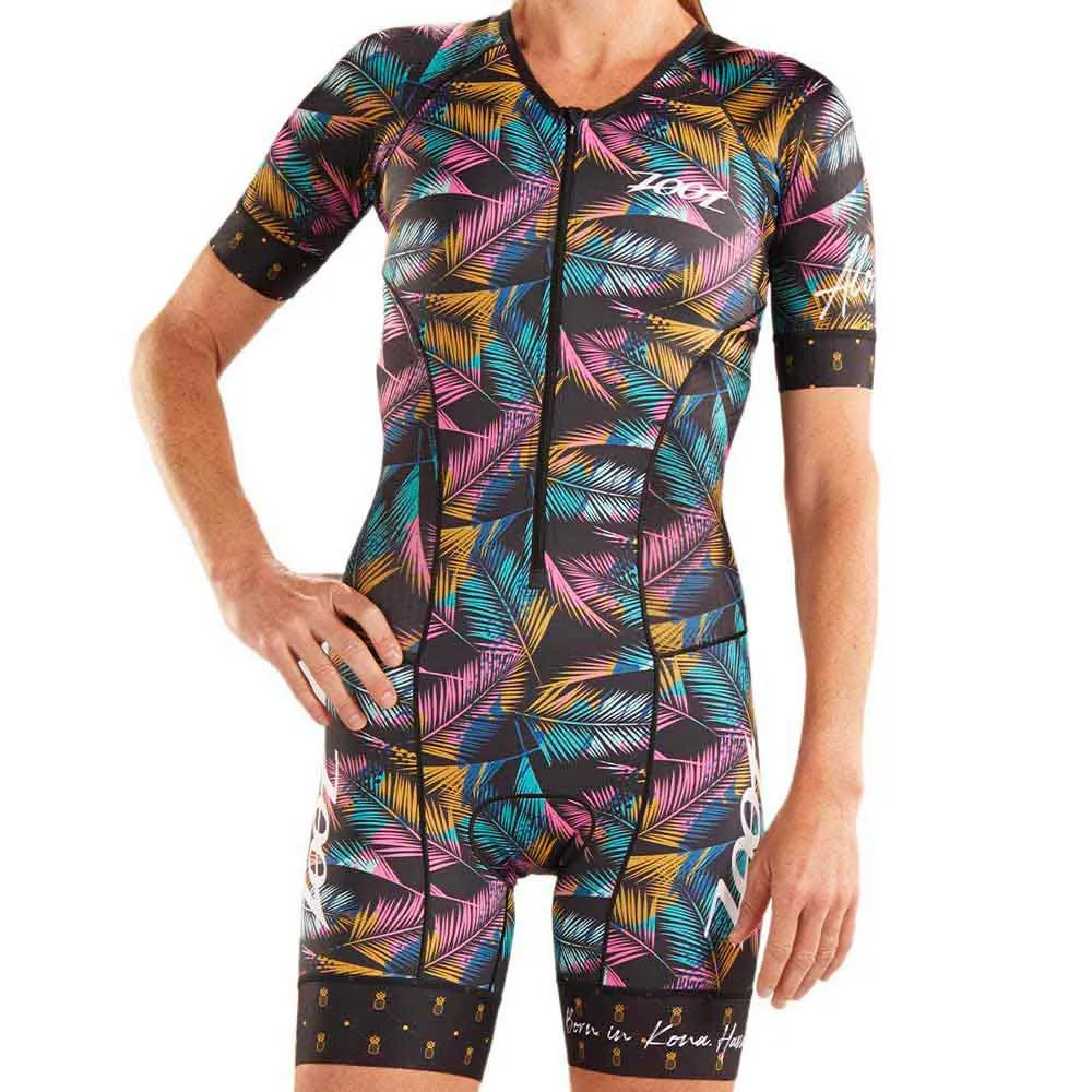 Zoot Ltd Aero Ali´i 19 Kortärmad Triathlondräkt female, Aloha Zoot Ltd Aero Ali´i 19 Kortärmad Triathlondräkt female, Aloha
