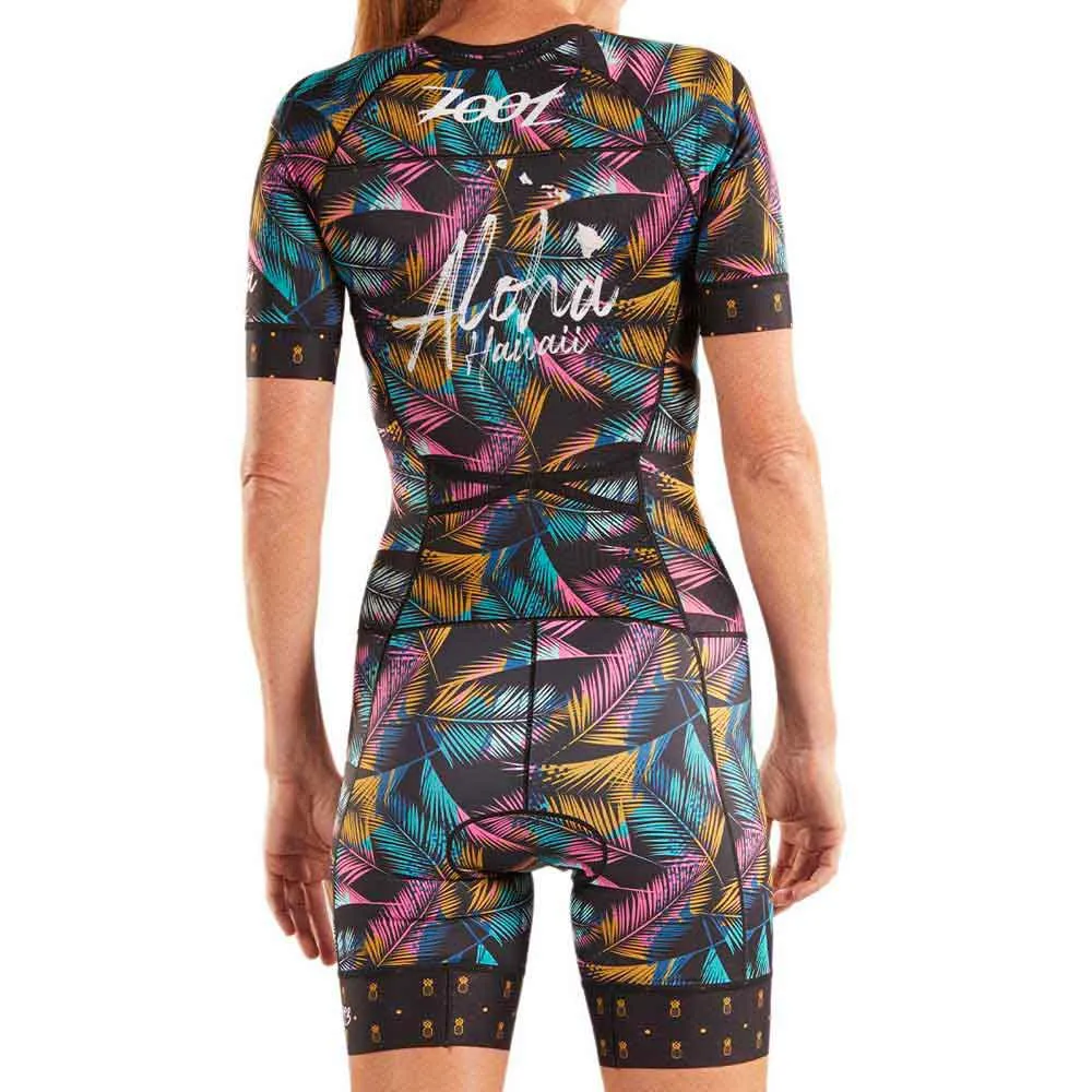 Zoot Ltd Aero Ali´i 19 Kortärmad Triathlondräkt female, Aloha Zoot Ltd Aero Ali´i 19 Kortärmad Triathlondräkt female, Aloha