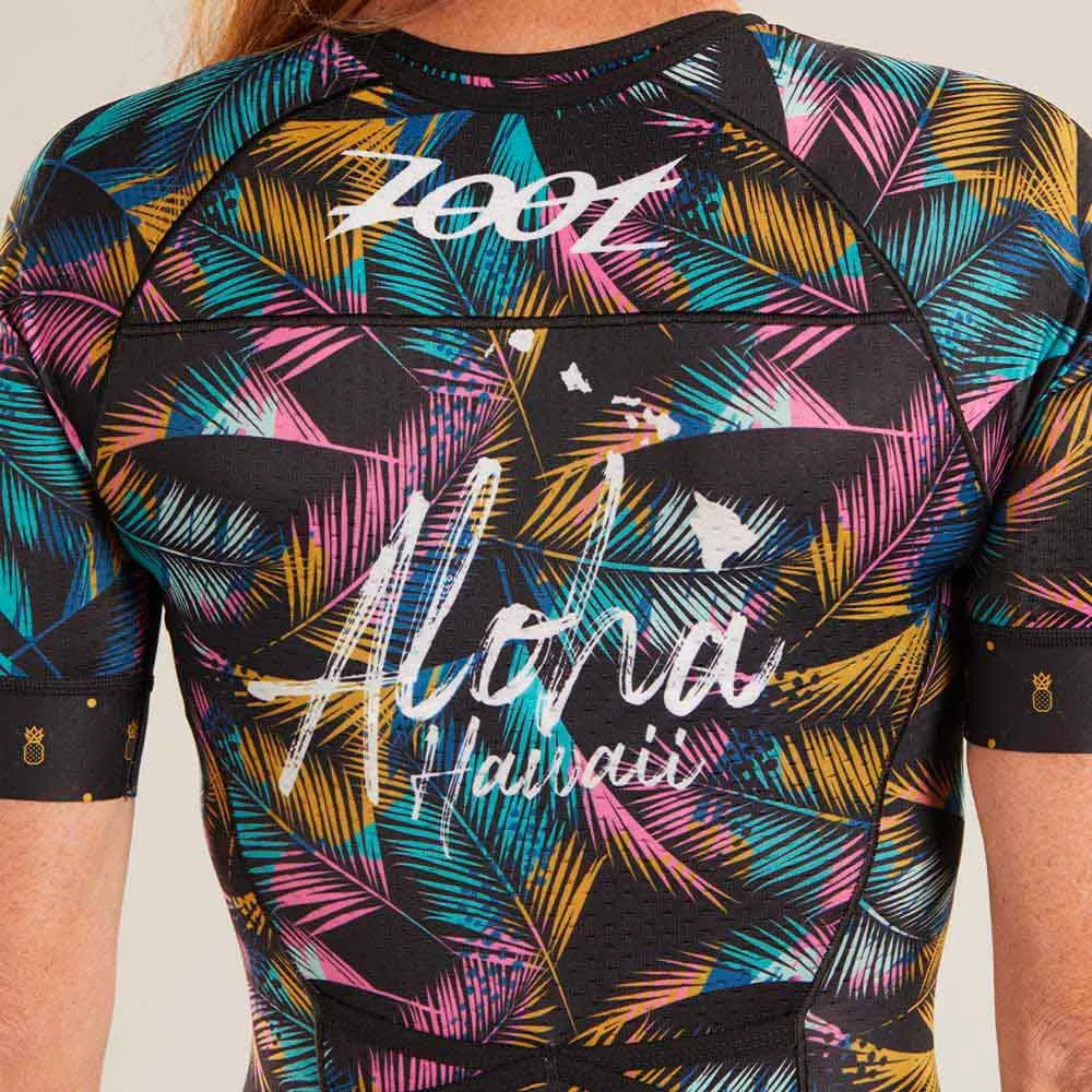 Zoot Ltd Aero Ali´i 19 Kortärmad Triathlondräkt female, Aloha Zoot Ltd Aero Ali´i 19 Kortärmad Triathlondräkt female, Aloha