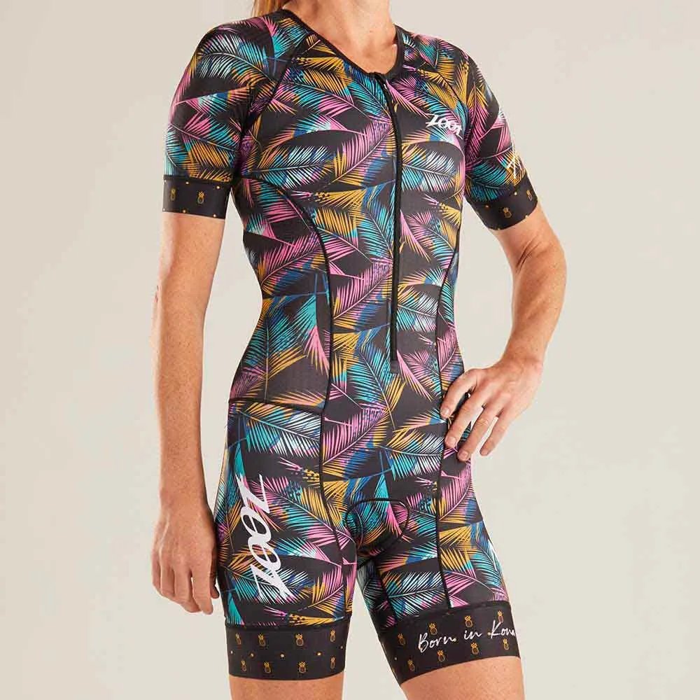 Zoot Ltd Aero Ali´i 19 Kortärmad Triathlondräkt female, Aloha Zoot Ltd Aero Ali´i 19 Kortärmad Triathlondräkt female, Aloha