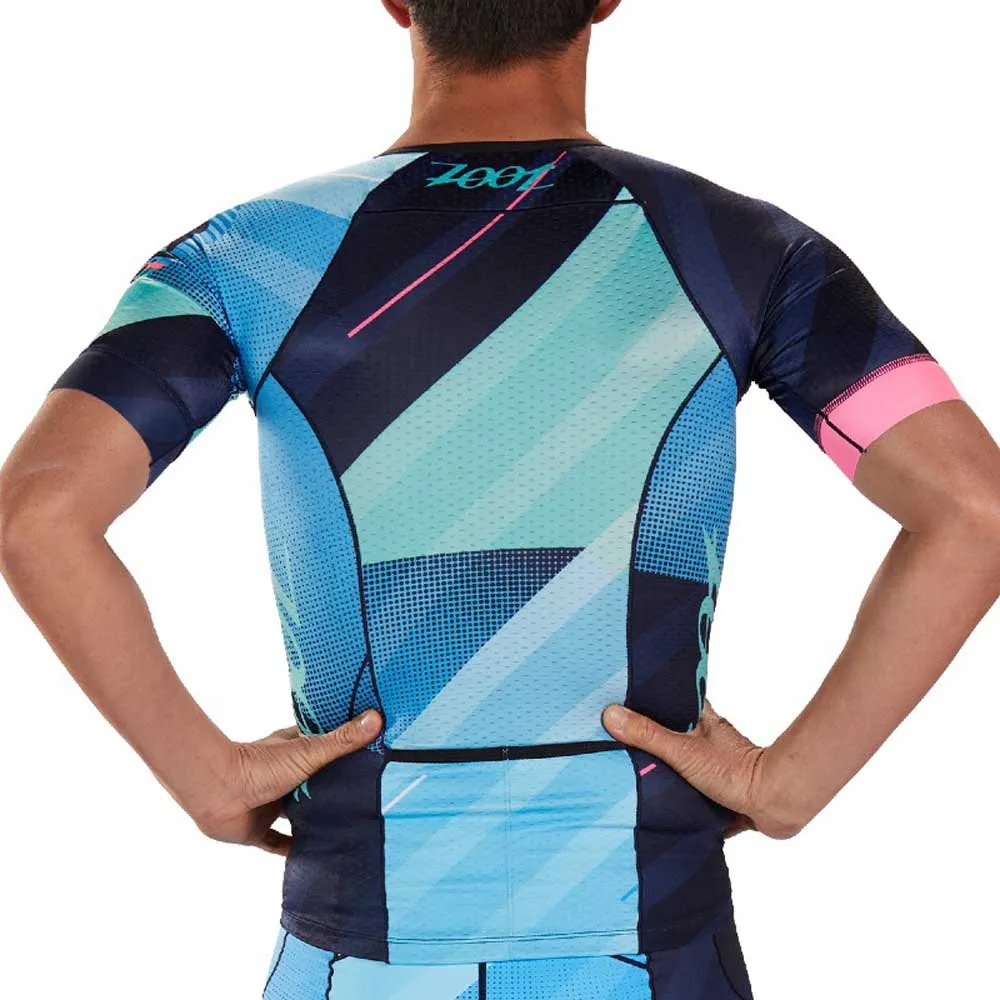 Zoot Ltd Aero Cali 19 Korta ärmar Cykeltröja, Blue, S Zoot Ltd Aero Cali 19 Korta ärmar Cykeltröja, Blue, S