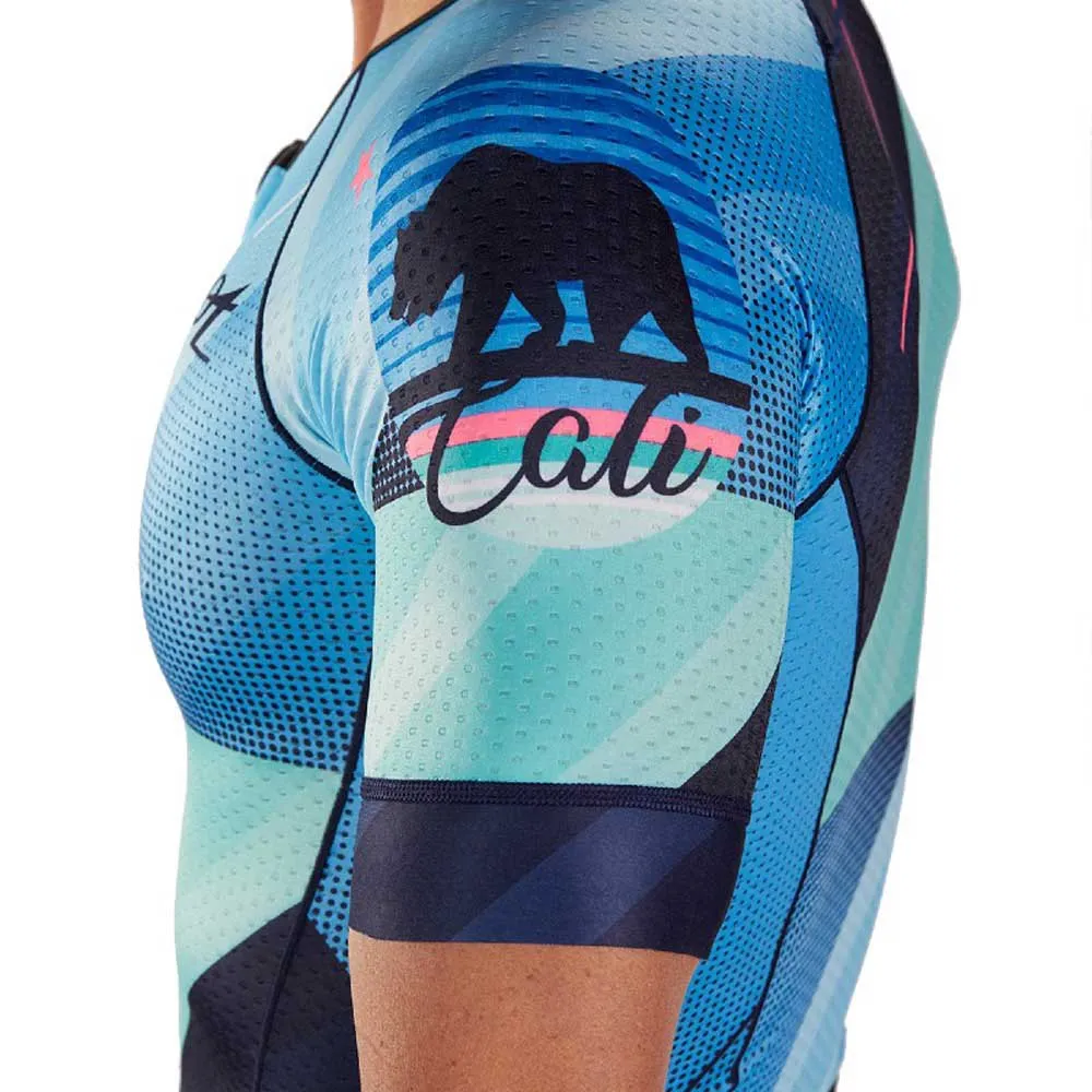 Zoot Ltd Aero Cali 19 Korta ärmar Cykeltröja, Blue, S Zoot Ltd Aero Cali 19 Korta ärmar Cykeltröja, Blue, S
