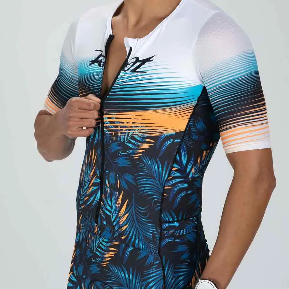 Zoot Ltd Aero Racesuit Kortärmad Triathlondräkt male