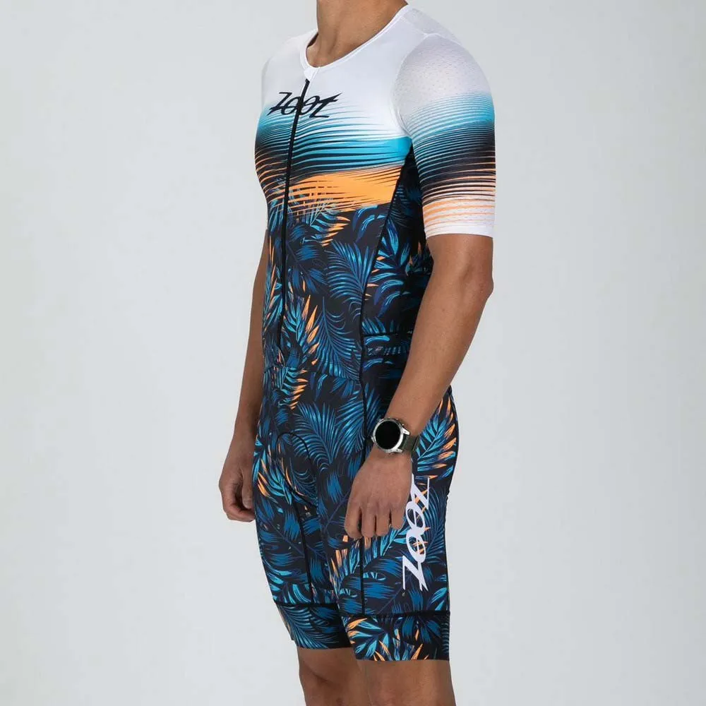 Zoot Ltd Aero Racesuit Kortärmad Triathlondräkt male