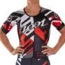 Zoot Ltd Aero Team 19 Korta ärmar Cykeltröja, Black / white / red, S