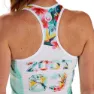 Zoot Ltd Racerback 83 19 Ärmlös Cykeltröja, Green / flowers, XS