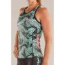 Zoot Ltd Racerback Tokyo Ärmlös Cykeltröja, Black / green, XXL