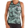 Zoot Ltd Racerback Tokyo Ärmlös Cykeltröja, Black / green, XXL