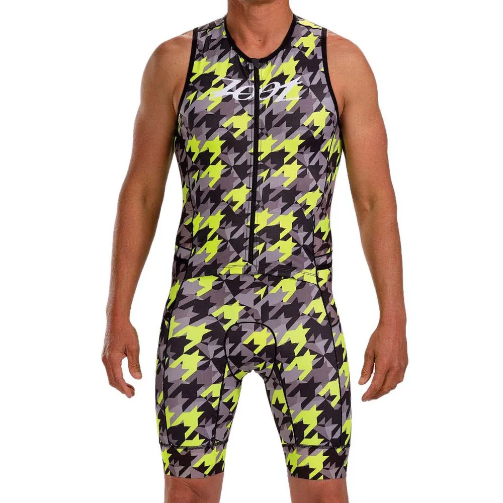Zoot Niuhi ärmlös Triathlondräkt male, Black / pink / grey Zoot Niuhi ärmlös Triathlondräkt male, Black / pink / grey