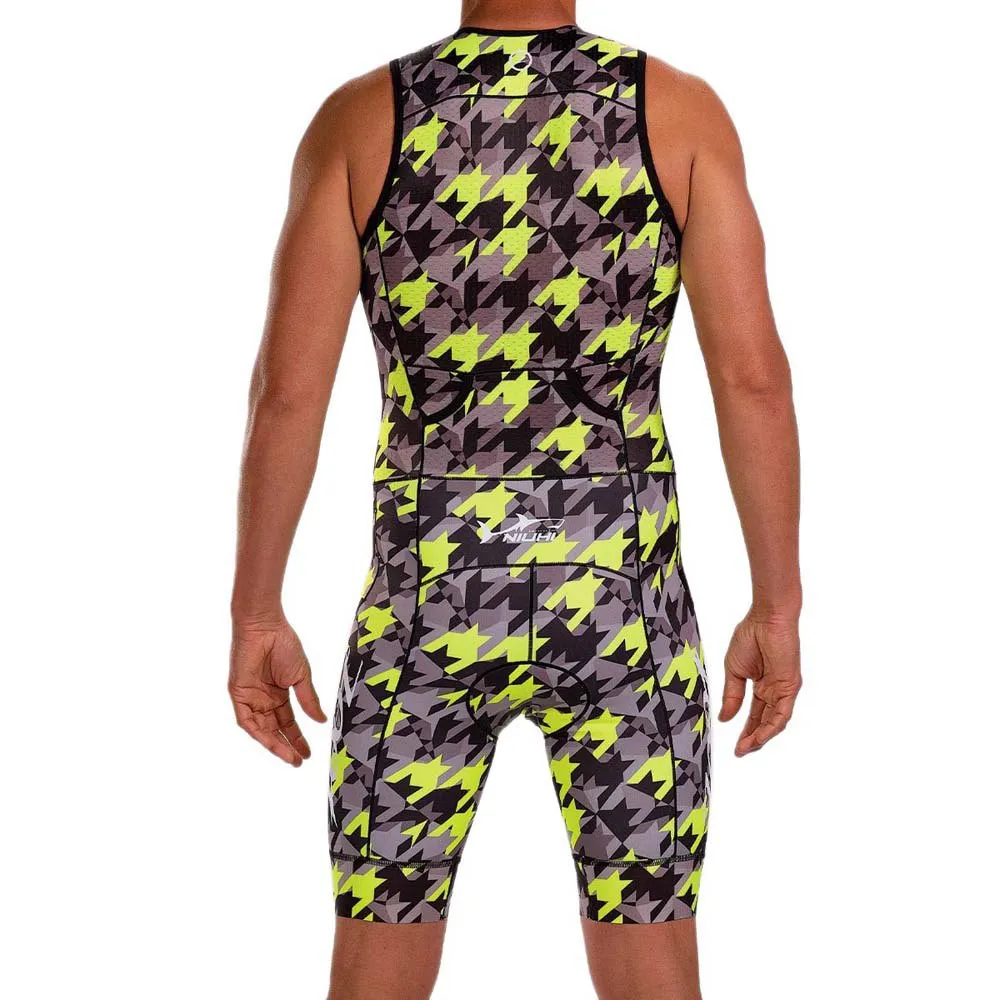 Zoot Niuhi ärmlös Triathlondräkt male, Black / pink / grey Zoot Niuhi ärmlös Triathlondräkt male, Black / pink / grey