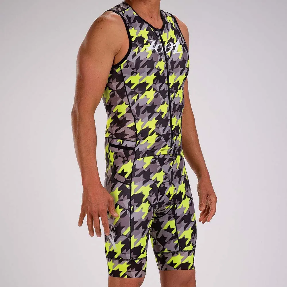 Zoot Niuhi ärmlös Triathlondräkt male, Black / pink / grey Zoot Niuhi ärmlös Triathlondräkt male, Black / pink / grey