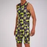 Zoot Niuhi ärmlös Triathlondräkt male, Black / pink / grey