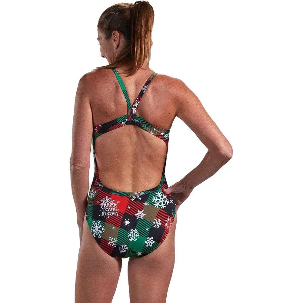 Zoot Peace Love Aloha Baddräkt female, Green / red