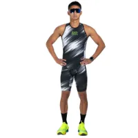 Zoot Sprint Hyperglide Backzip ärmlös Triathlondräkt male