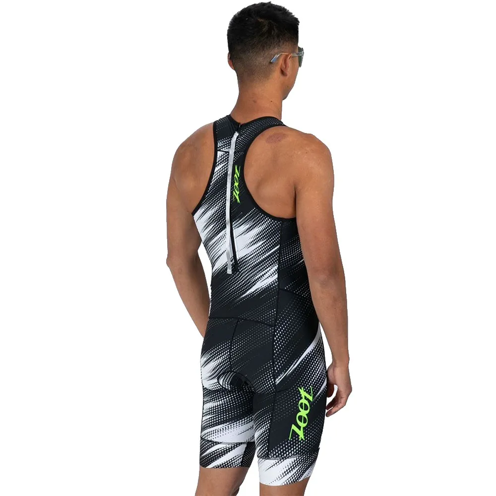 Zoot Sprint Hyperglide Backzip ärmlös Triathlondräkt male