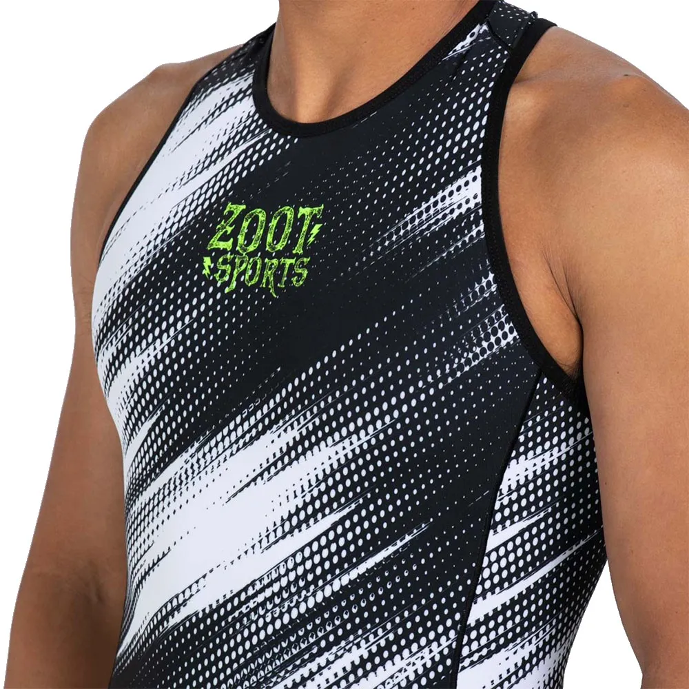 Zoot Sprint Hyperglide Backzip ärmlös Triathlondräkt male