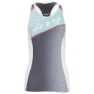 Zoot Team Racerback Athlon ärmlös Triathlontröja, Aquamarine / Passion, M