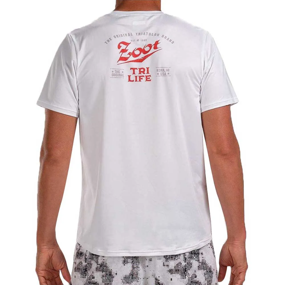 Zoot Tri Life T-shirt Med Korta ärmar male, White