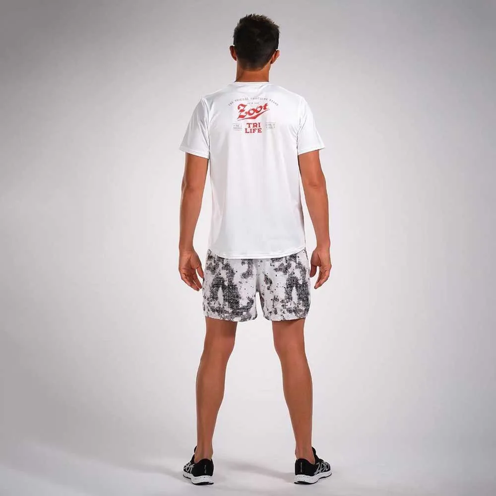 Zoot Tri Life T-shirt Med Korta ärmar male, White