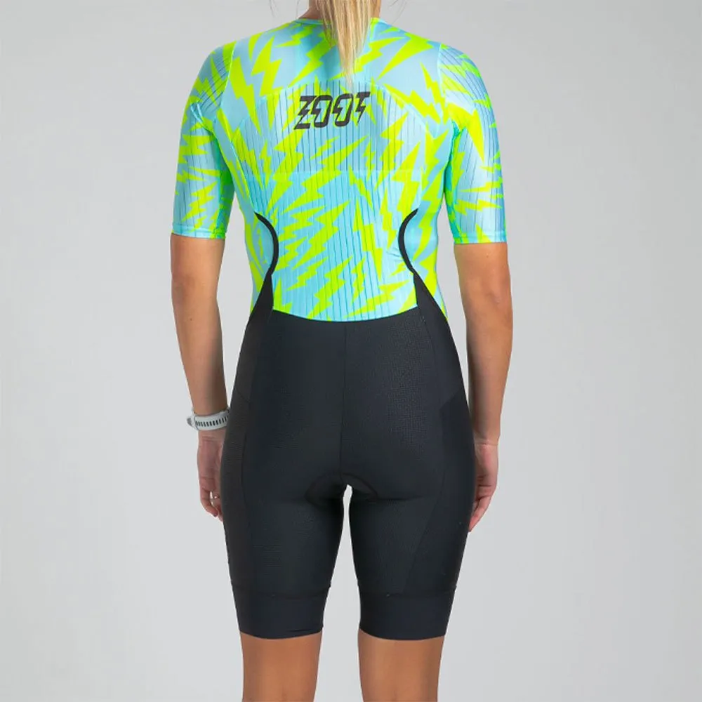 Zoot Ultra P1 Racesuit Kortärmad Triathlondräkt male