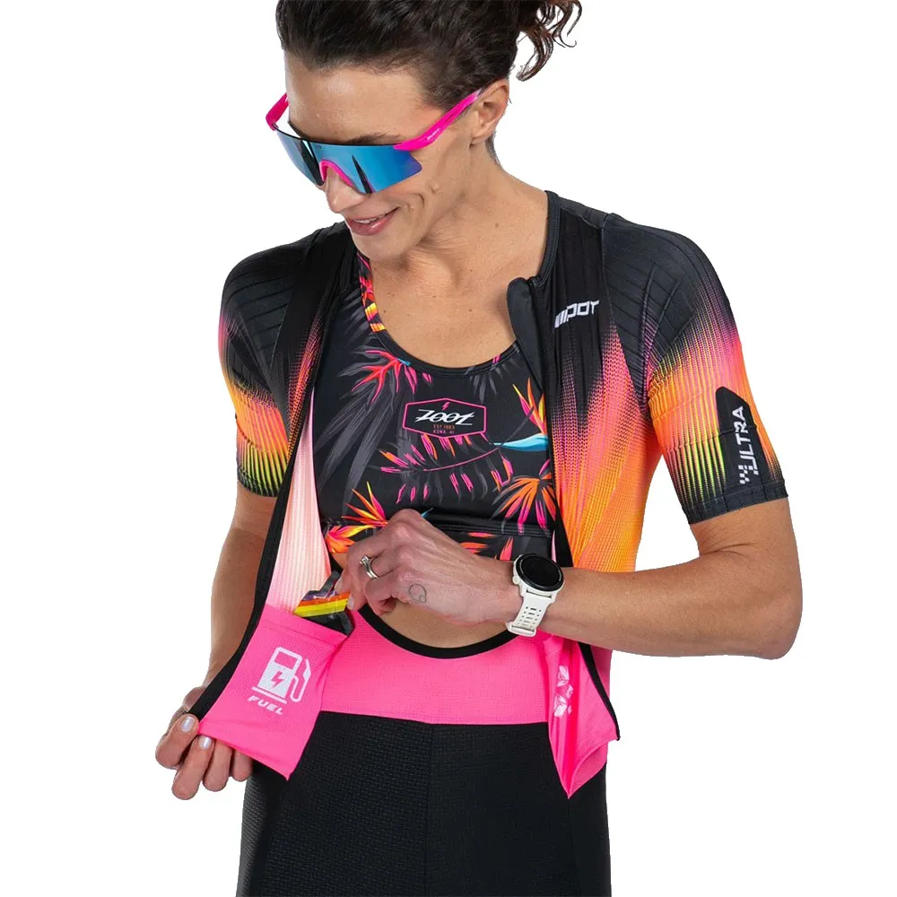 Zoot Ultra Tri P1 Exos Kortärmad Triathlondräkt female Zoot Ultra Tri P1 Exos Kortärmad Triathlondräkt female