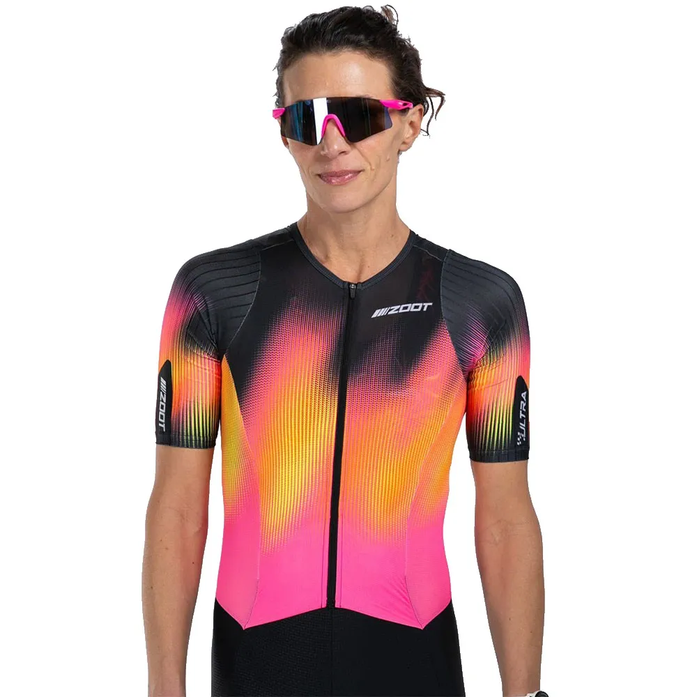 Zoot Ultra Tri P1 Exos Kortärmad Triathlondräkt female Zoot Ultra Tri P1 Exos Kortärmad Triathlondräkt female