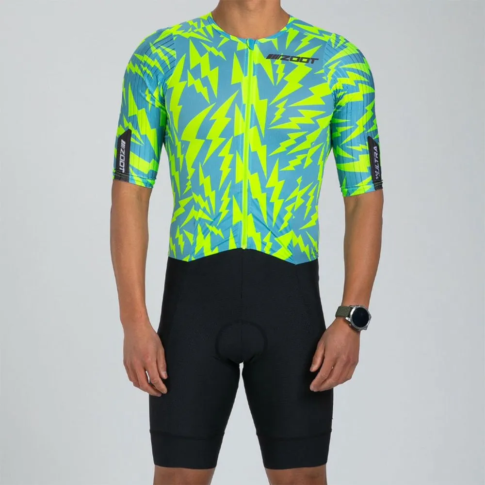Zoot Ultra Tri P1 Racesuit Kortärmad Triathlondräkt female