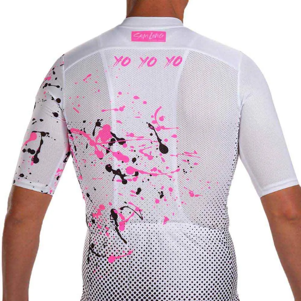 Zoot Yoyoyo Korta ärmar Cykeltröja, White / pink / black, XXL Zoot Yoyoyo Korta ärmar Cykeltröja, White / pink / black, XXL