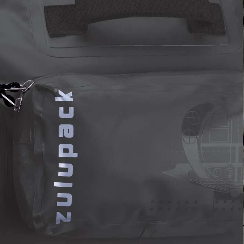 Zulupack Barracuda 138l Väska, Black
