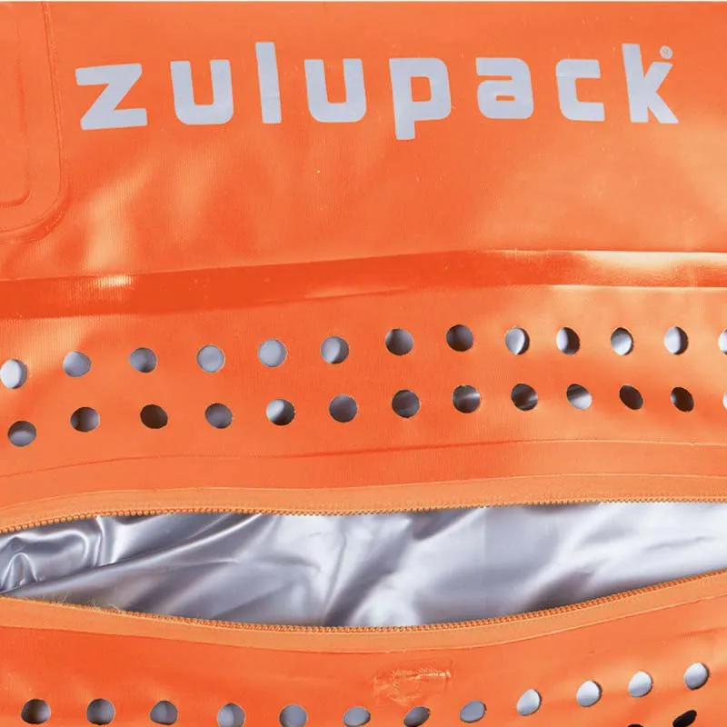 Zulupack Borneo 65l Duffelväska, Orange fluo