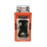 Zulupack Twist & Ride Styrtelefonhållare, Black / orange, One Size